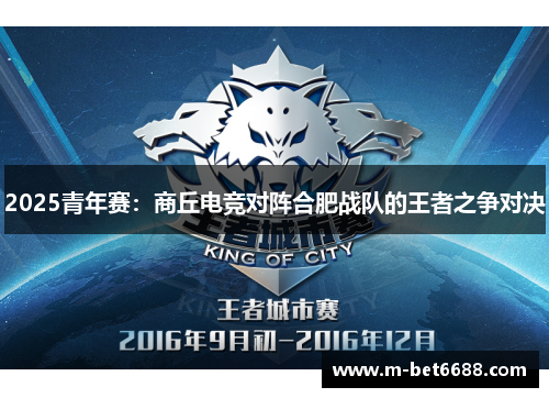 2025青年赛：商丘电竞对阵合肥战队的王者之争对决